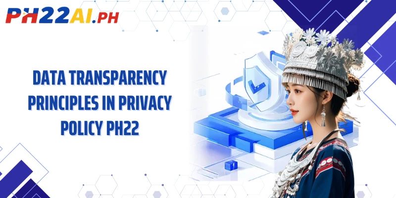 Data transparency principles in Privacy Policy PH22