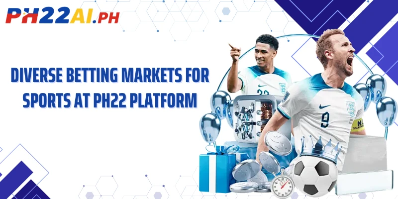 Diverse betting markets for sports at PH22 platform