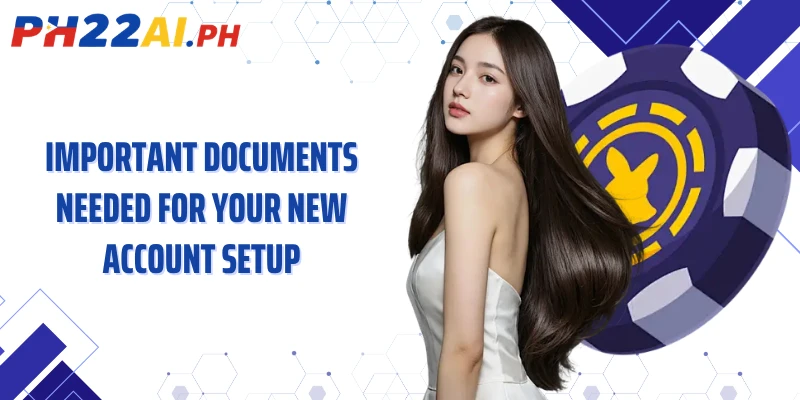 Important documents needed for your new account setup